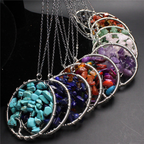 Natural Healing Stone Necklace